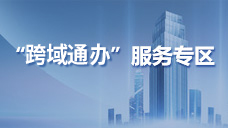 跨域通辦”服務專區(qū)